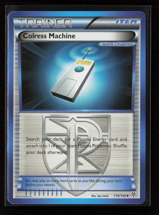 Colress Machine (Team Plasma) Uncommon Plasma Storm 119/135 NM