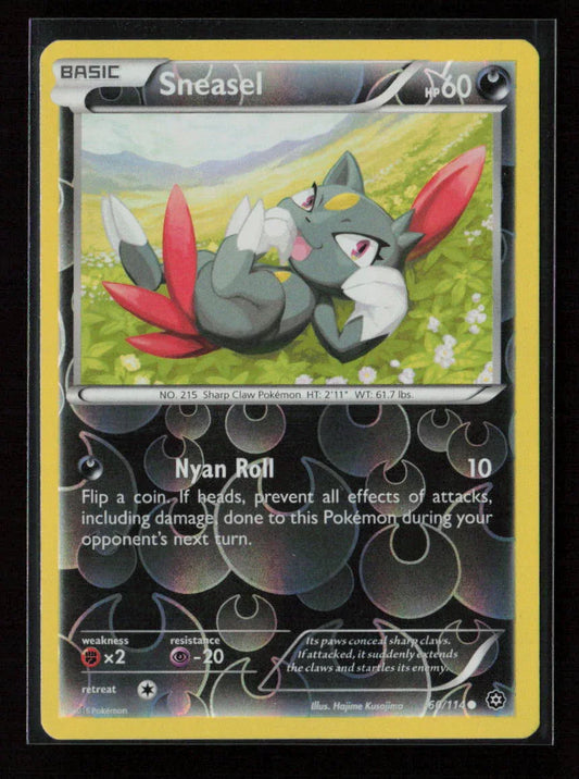 Sneasel Common XY - Steam Siege 60/114 LP - Kang's Collectibles