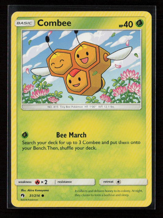 Combee Common SM - Lost Thunder 31/214 LP