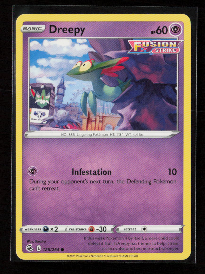 Dreepy Common SWSH08: Fusion Strike 128/264 NM