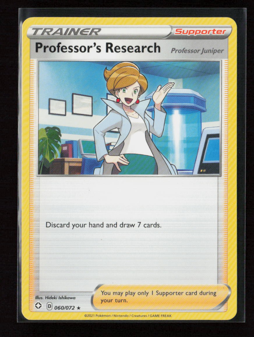 Professor's Research -  (Holofoil) Holo Rare Deck Exclusives 060/072 LP