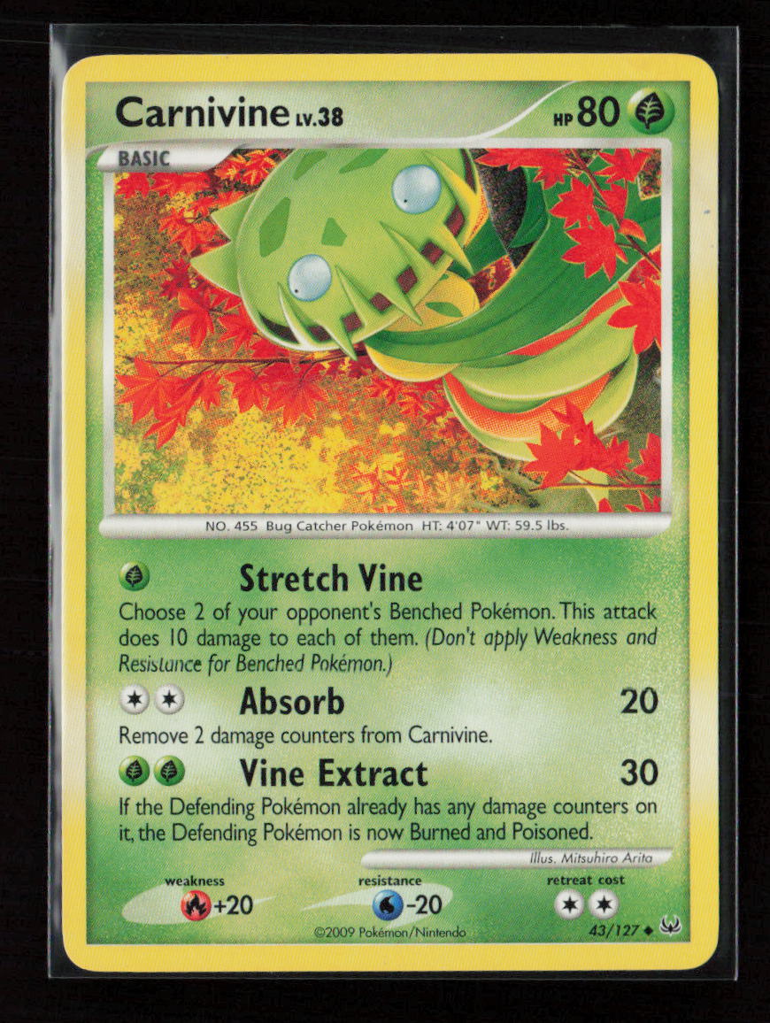 Carnivine (43) Uncommon Platinum 43/127 LP