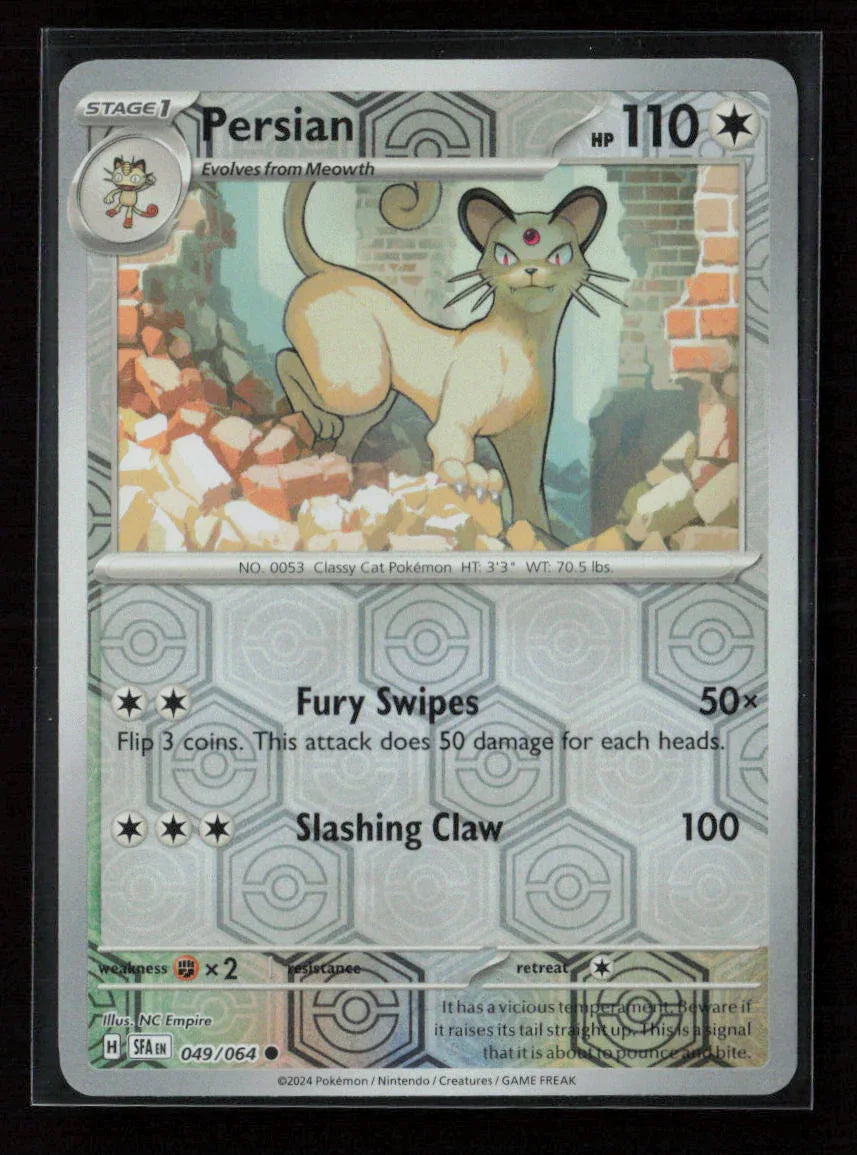 Persian - Common SV: Shrouded Fable 049/064 NM - Kang's Collectibles