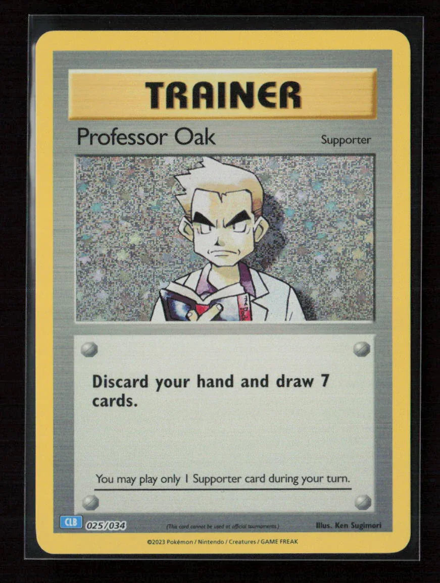 Professor Oak (CLC) Classic Collection Trading Card Game Classic 023/034 NM - Kang's Collectibles