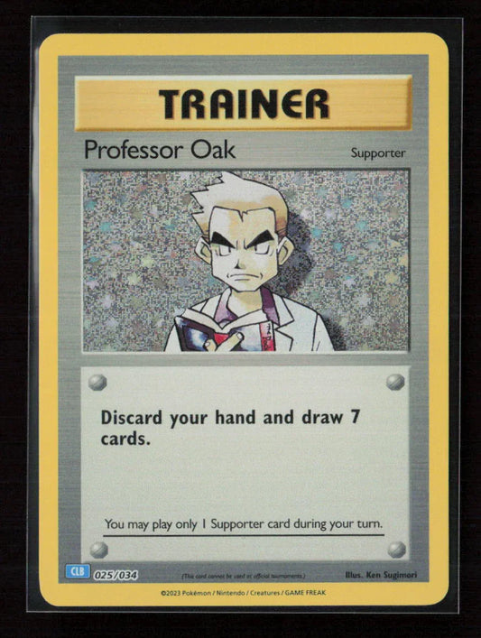 Professor Oak (CLC) Classic Collection Trading Card Game Classic 023/034 NM - Kang's Collectibles