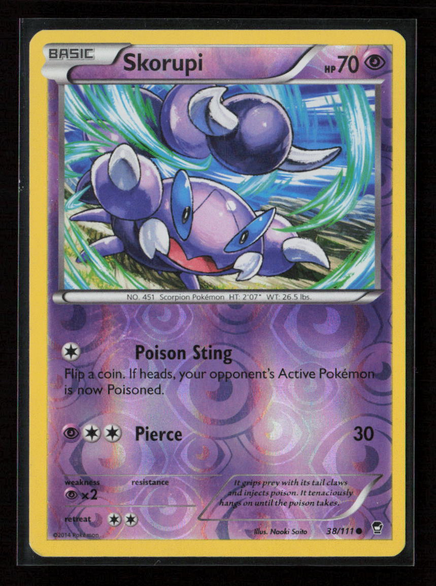 Skorupi Common XY - Furious Fists 38/111 NM