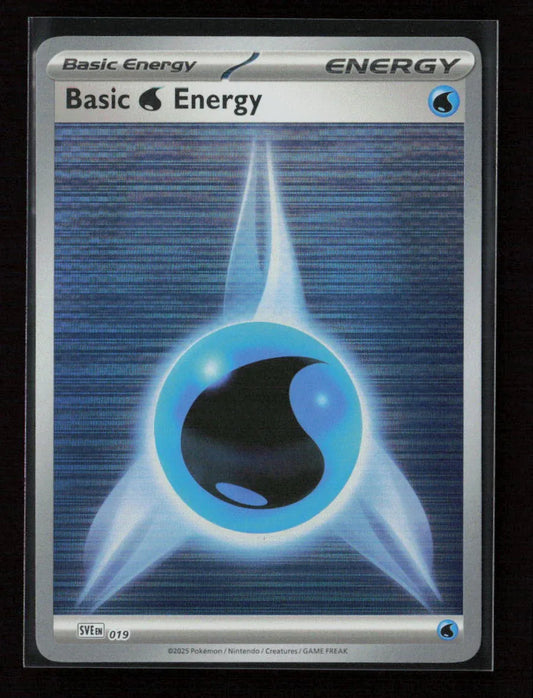 Basic Water Energy - Common SVE: Scarlet & Violet Energies 019 NM - Kang's Collectibles
