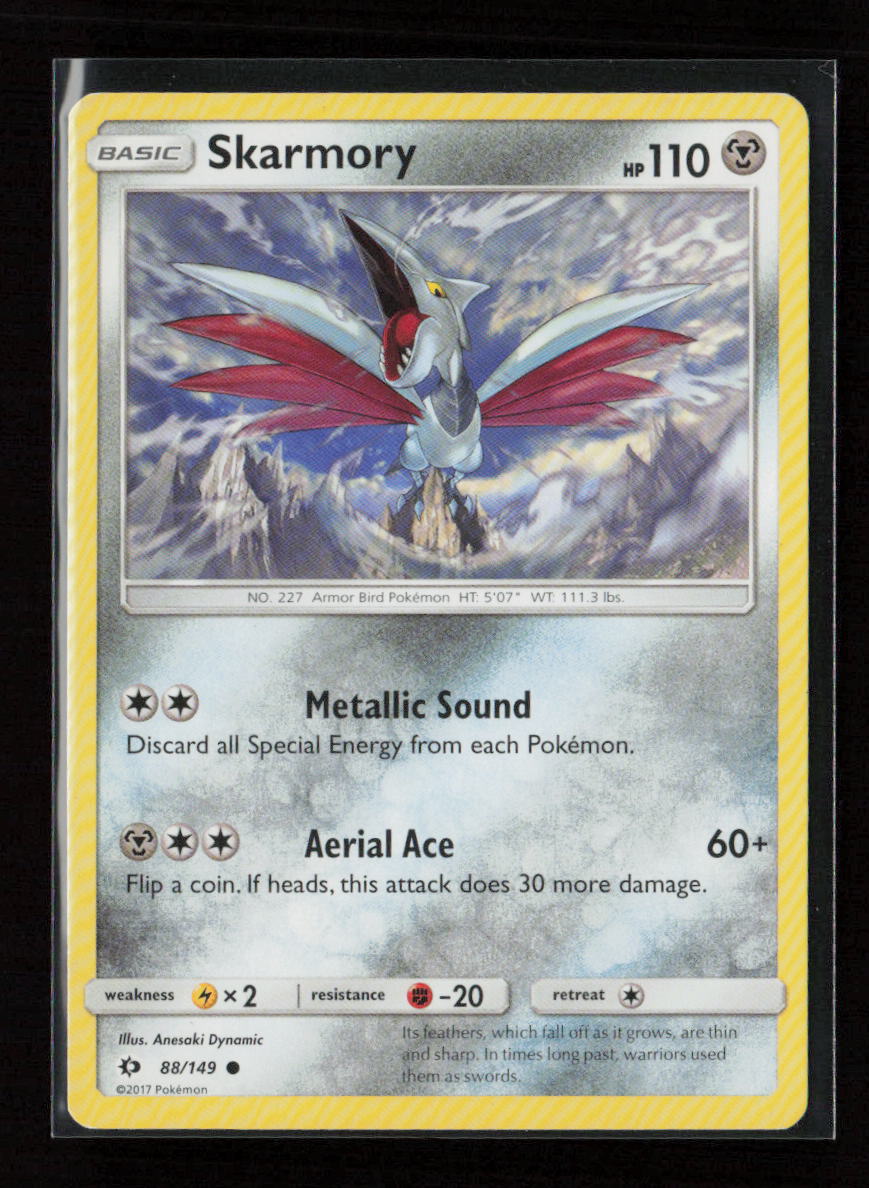 Skarmory Common SM Base Set 88/149 LP