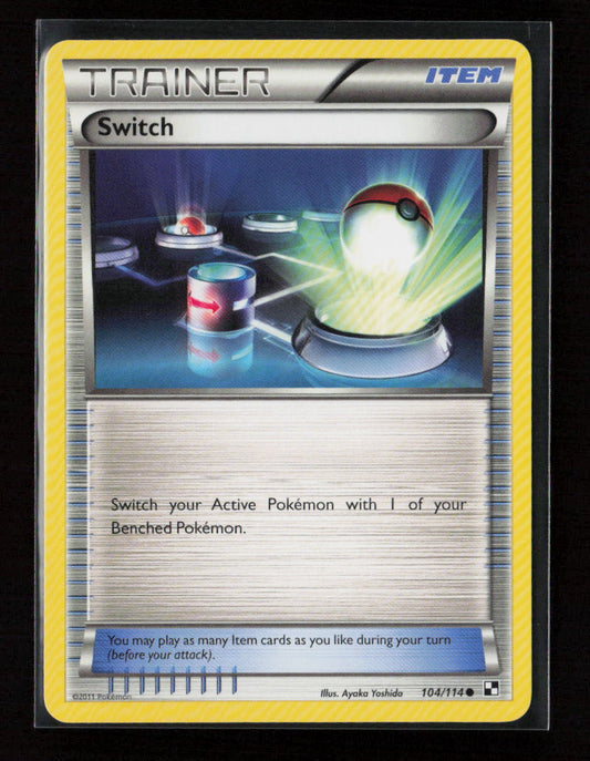 Switch Common Black and White 104/114 NM