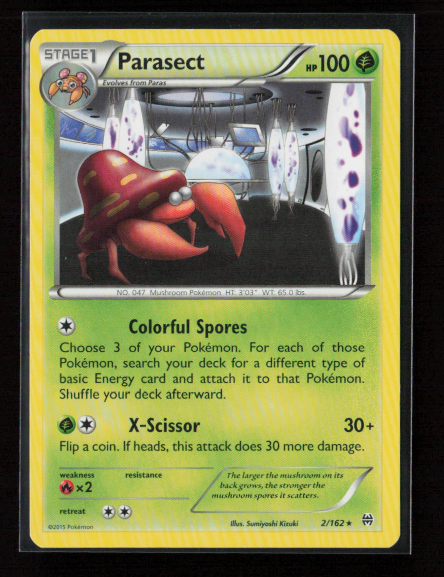 Parasect Rare XY - BREAKthrough 2/162 LP