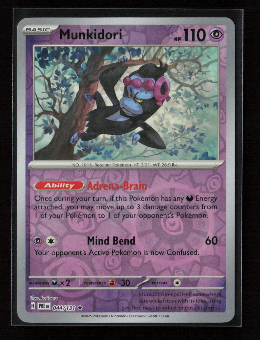 Munkidori Rare SV: Prismatic Evolutions 044/131 NM