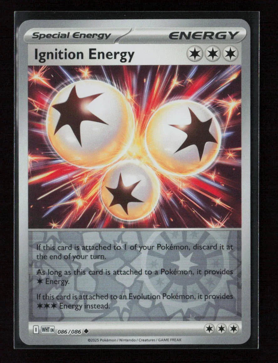 Ignition Energy Uncommon SV: White Flare 086/086 NM - Kang's Collectibles