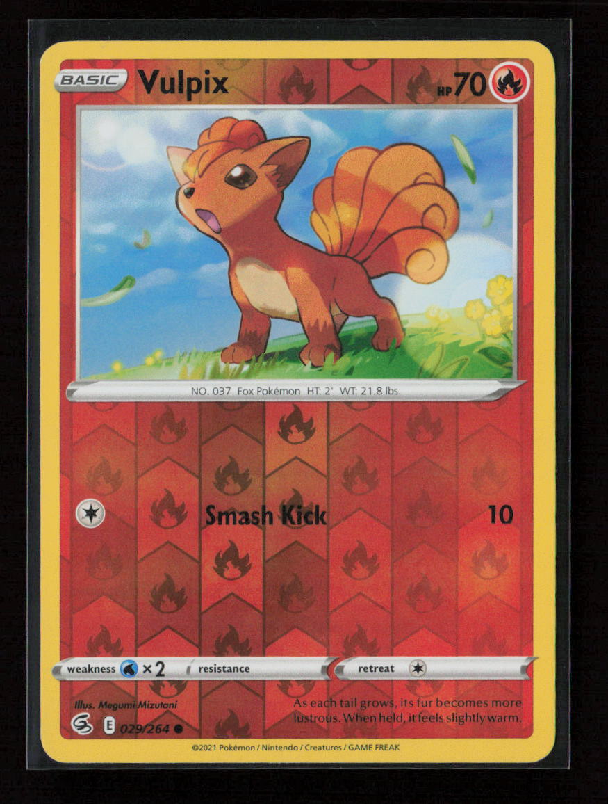 Vulpix (29) Common SWSH08: Fusion Strike 029/264 NM