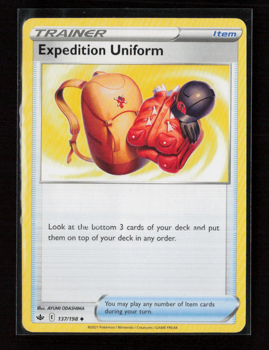 Expedition Uniform Uncommon SWSH06: Chilling Reign 137/198 LP
