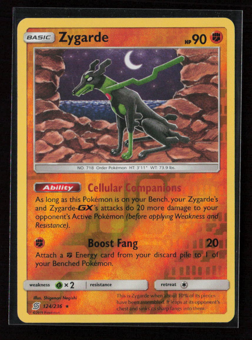 Zygarde Rare SM - Unified Minds 124/236 LP