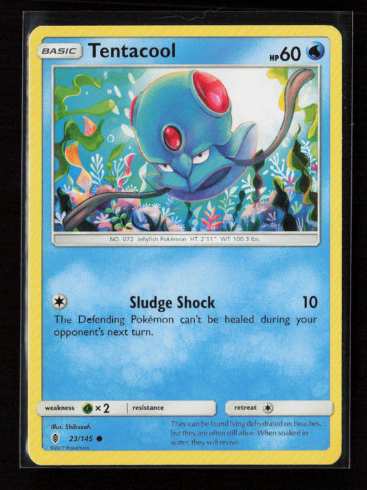 Tentacool Common SM - Guardians Rising 23/145 LP