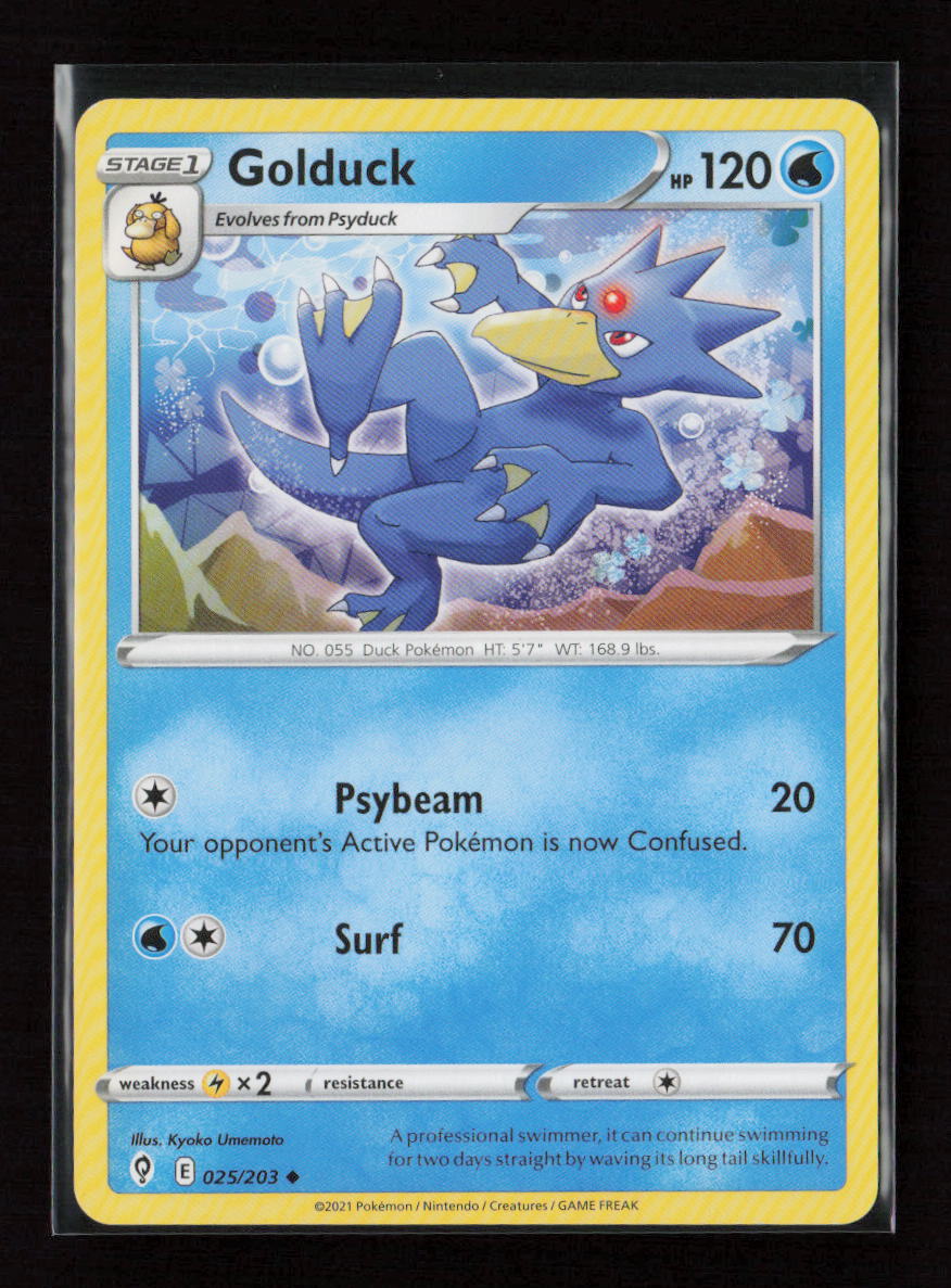 Golduck Uncommon SWSH07: Evolving Skies 025/203 LP