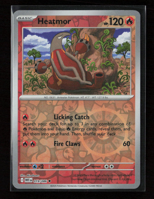 Heatmor Uncommon SV: White Flare 019/086 NM