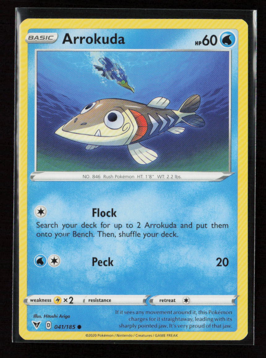 Arrokuda Common SWSH04: Vivid Voltage 041/185 LP