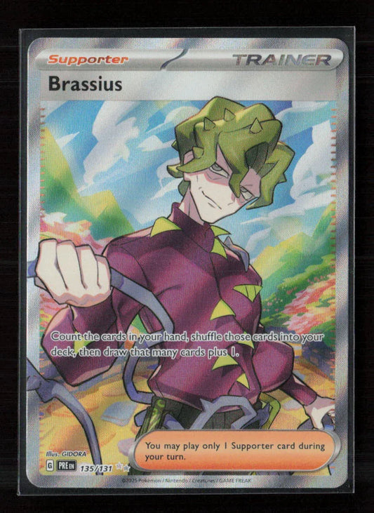 Brassius Ultra Rare SV: Prismatic Evolutions 135/131 NM - Kang's Collectibles