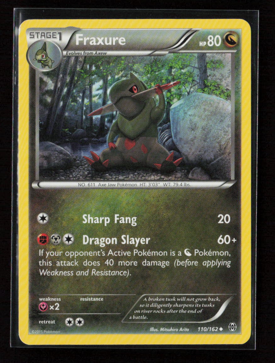 Fraxure Uncommon XY - BREAKthrough 110/162 LP