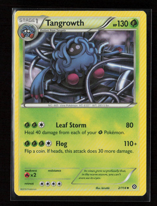 Tangrowth Uncommon XY - Steam Siege 2/114 LP