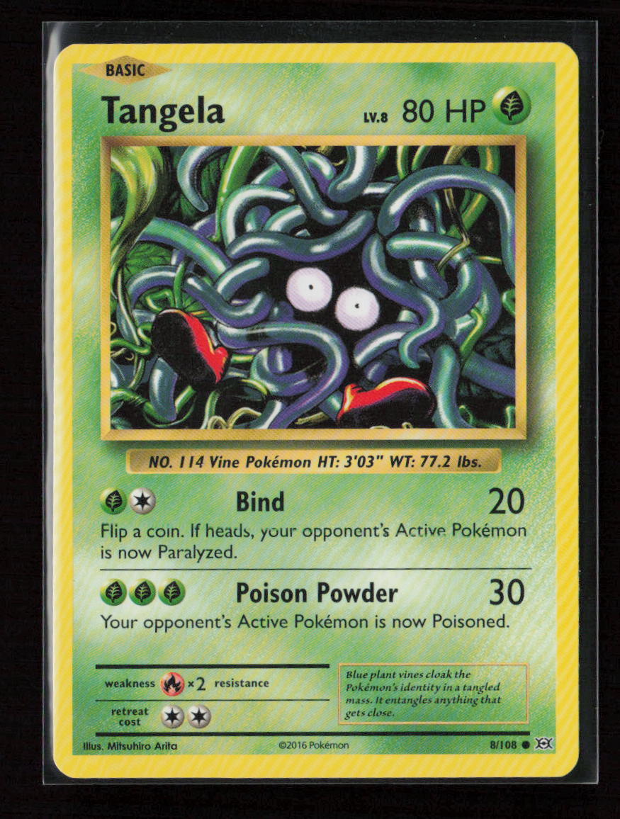 Tangela Common XY - Evolutions 8/108 LP