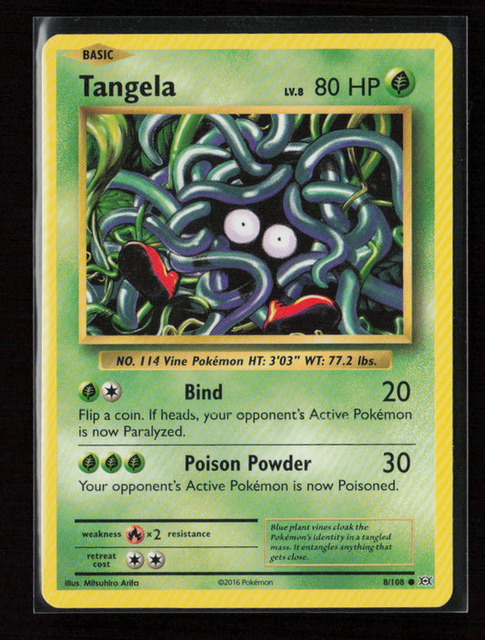 Tangela Common XY - Evolutions 8/108 LP
