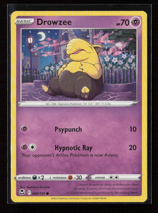 Drowzee Common SWSH12: Silver Tempest 060/195 LP
