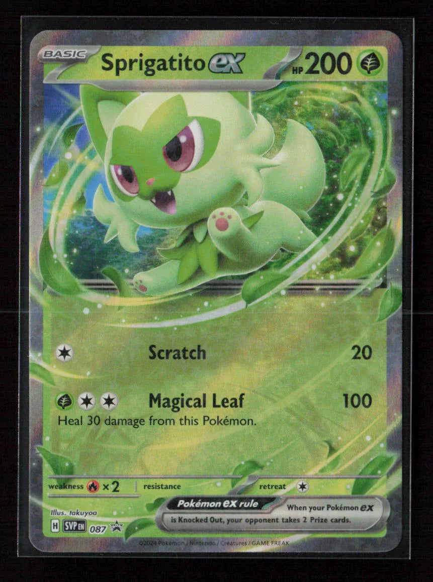 Sprigatito ex Promo SV: Scarlet & Violet Promo Cards 087 NM - Kang's Collectibles