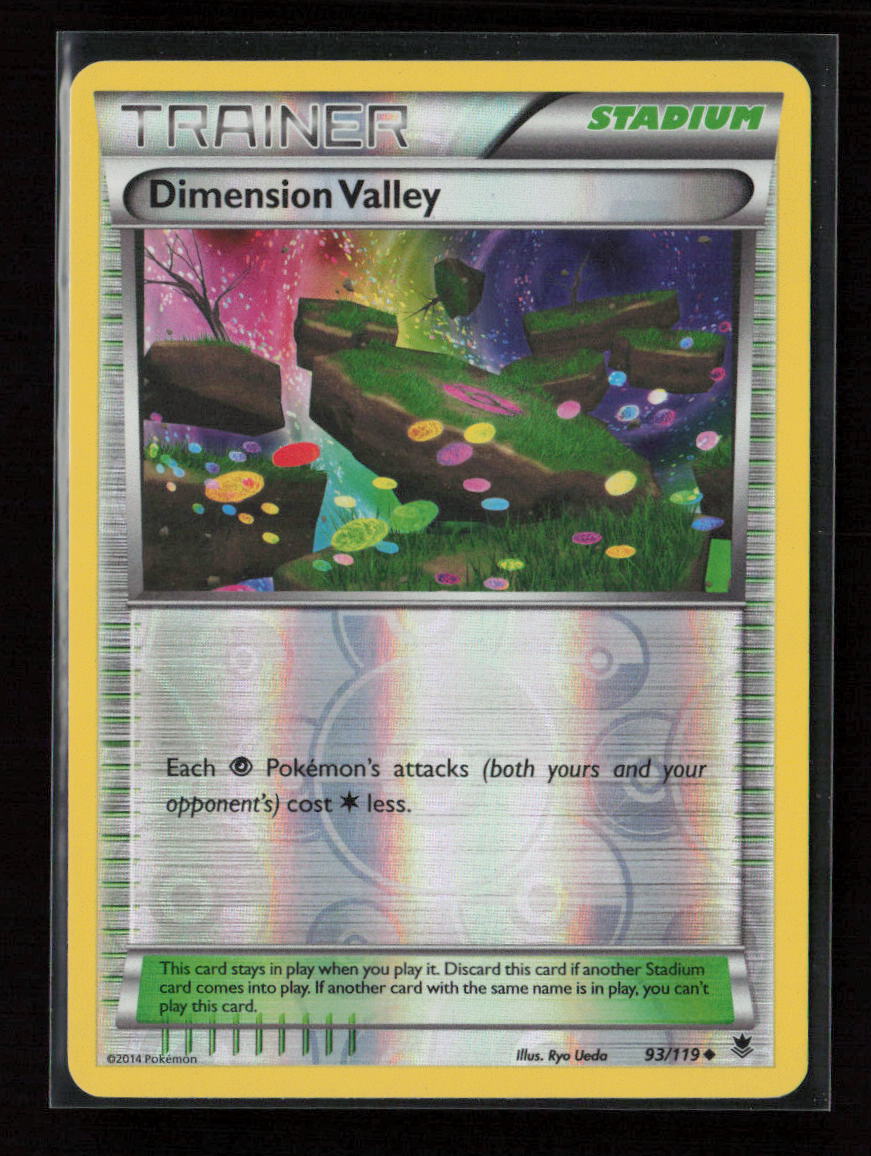Dimension Valley Uncommon XY - Phantom Forces 93/119 LP
