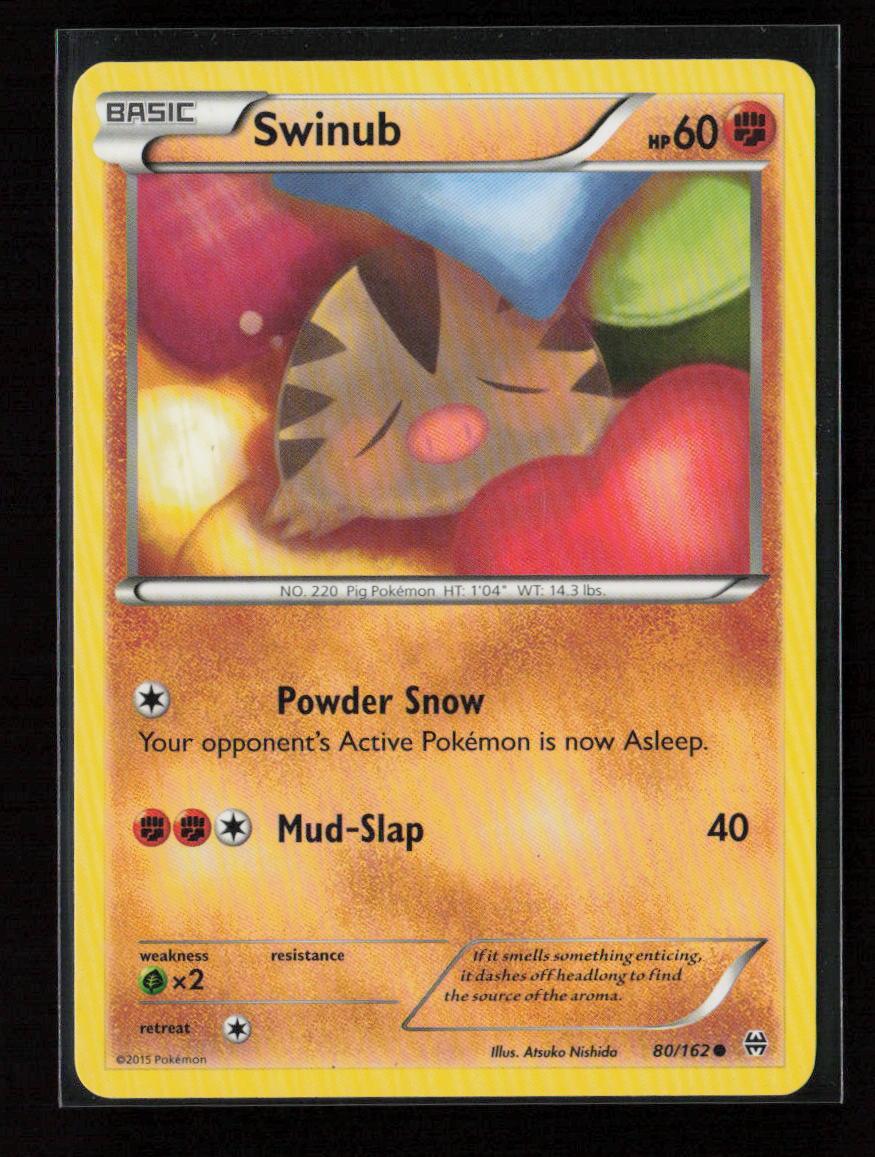 Swinub Common XY - BREAKthrough 80/162 LP - Kang's Collectibles