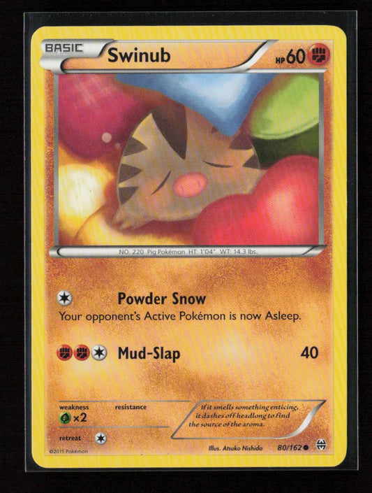 Swinub Common XY - BREAKthrough 80/162 LP - Kang's Collectibles
