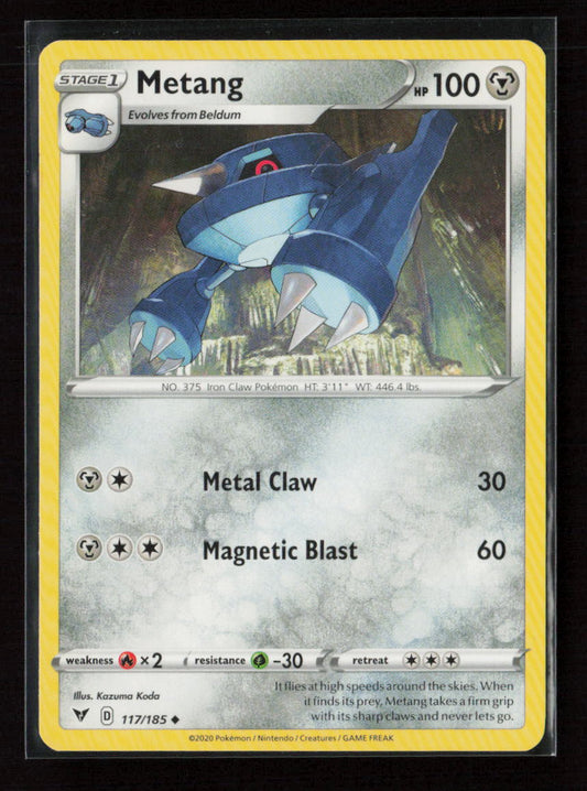 Metang Uncommon SWSH04: Vivid Voltage 117/185 LP