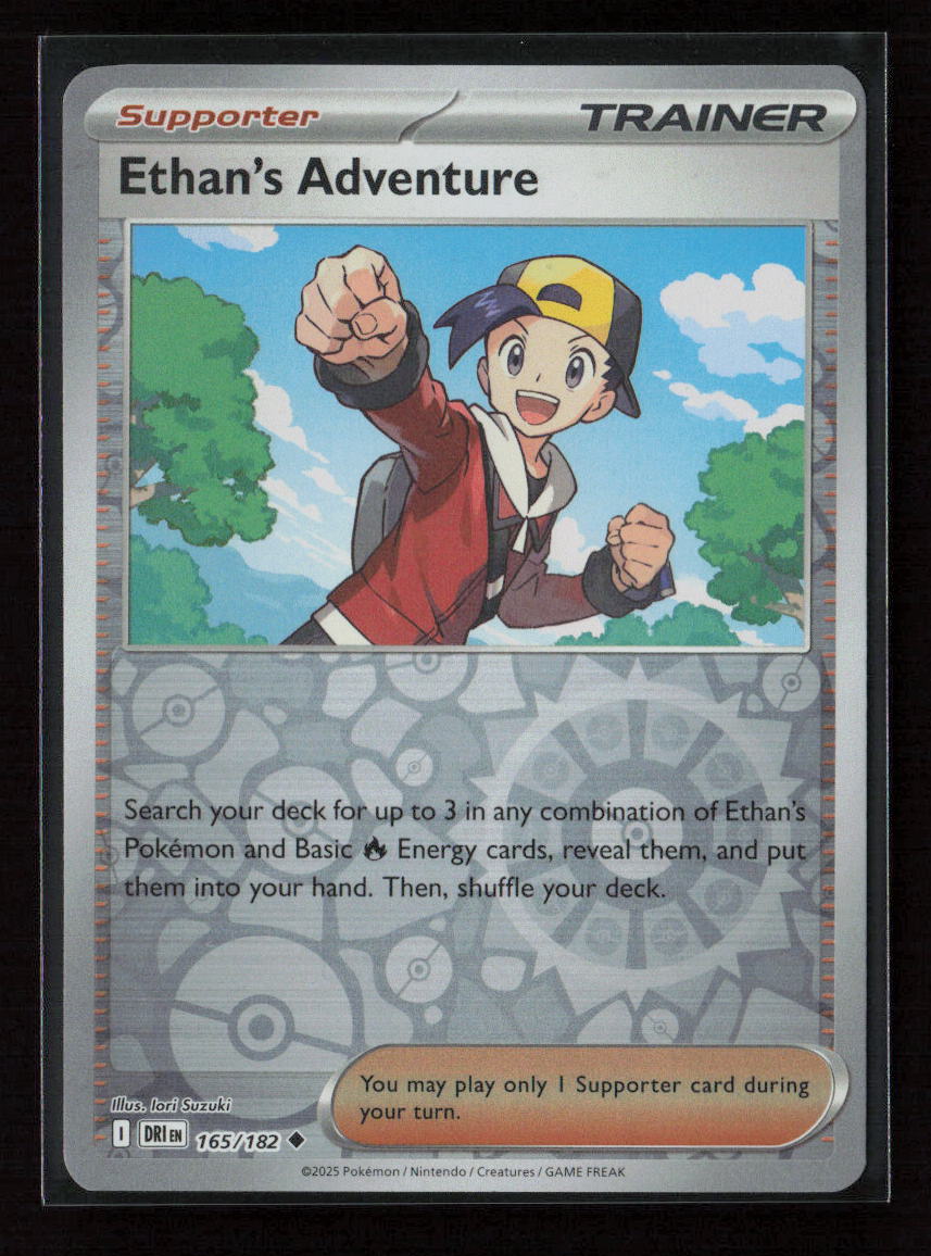 Ethan's Adventure - Uncommon SV10: Destined Rivals 165/182 NM