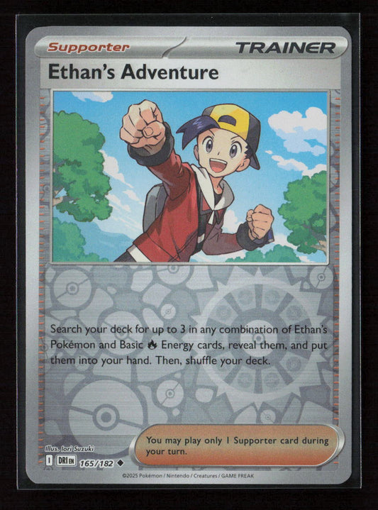 Ethan's Adventure - Uncommon SV10: Destined Rivals 165/182 NM