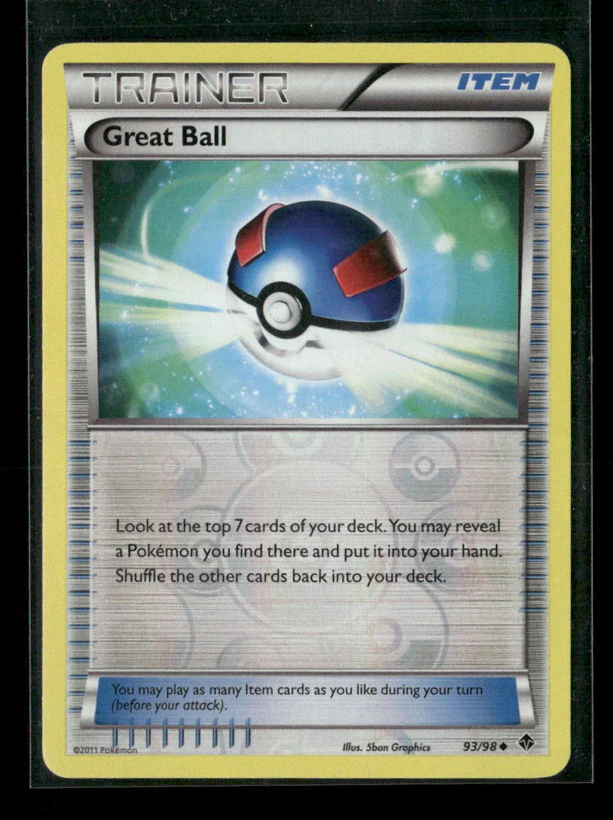 Great Ball Uncommon Emerging Powers 93/98 LP - Kang's Collectibles