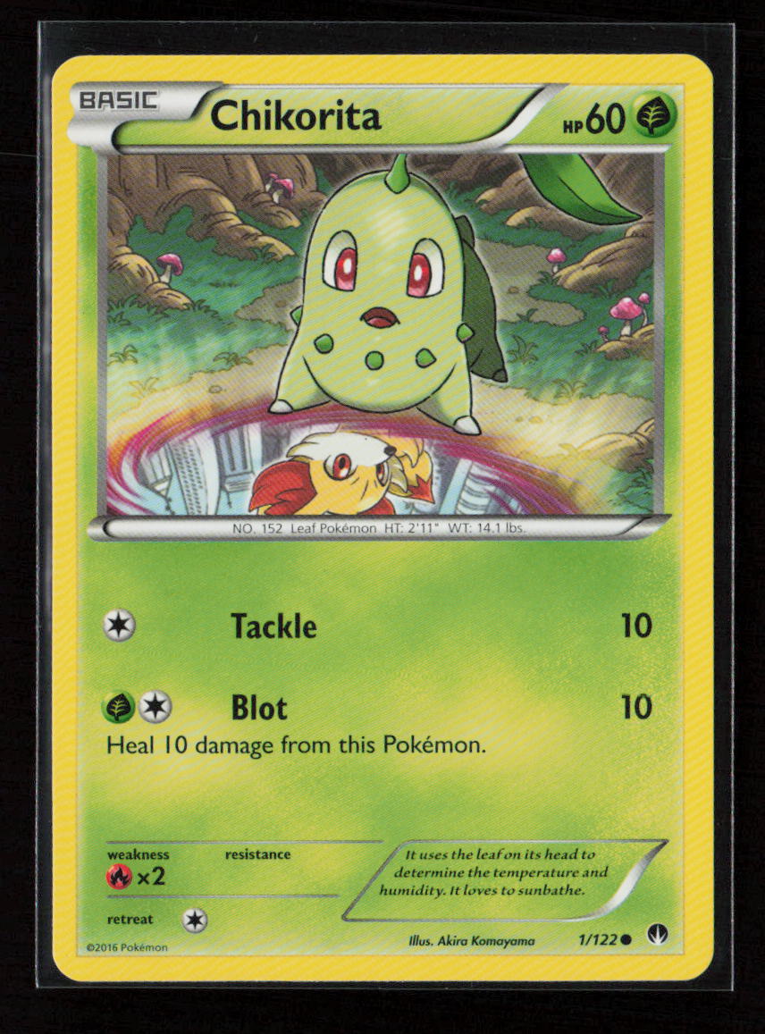 Chikorita Common XY - BREAKpoint 1/122 LP