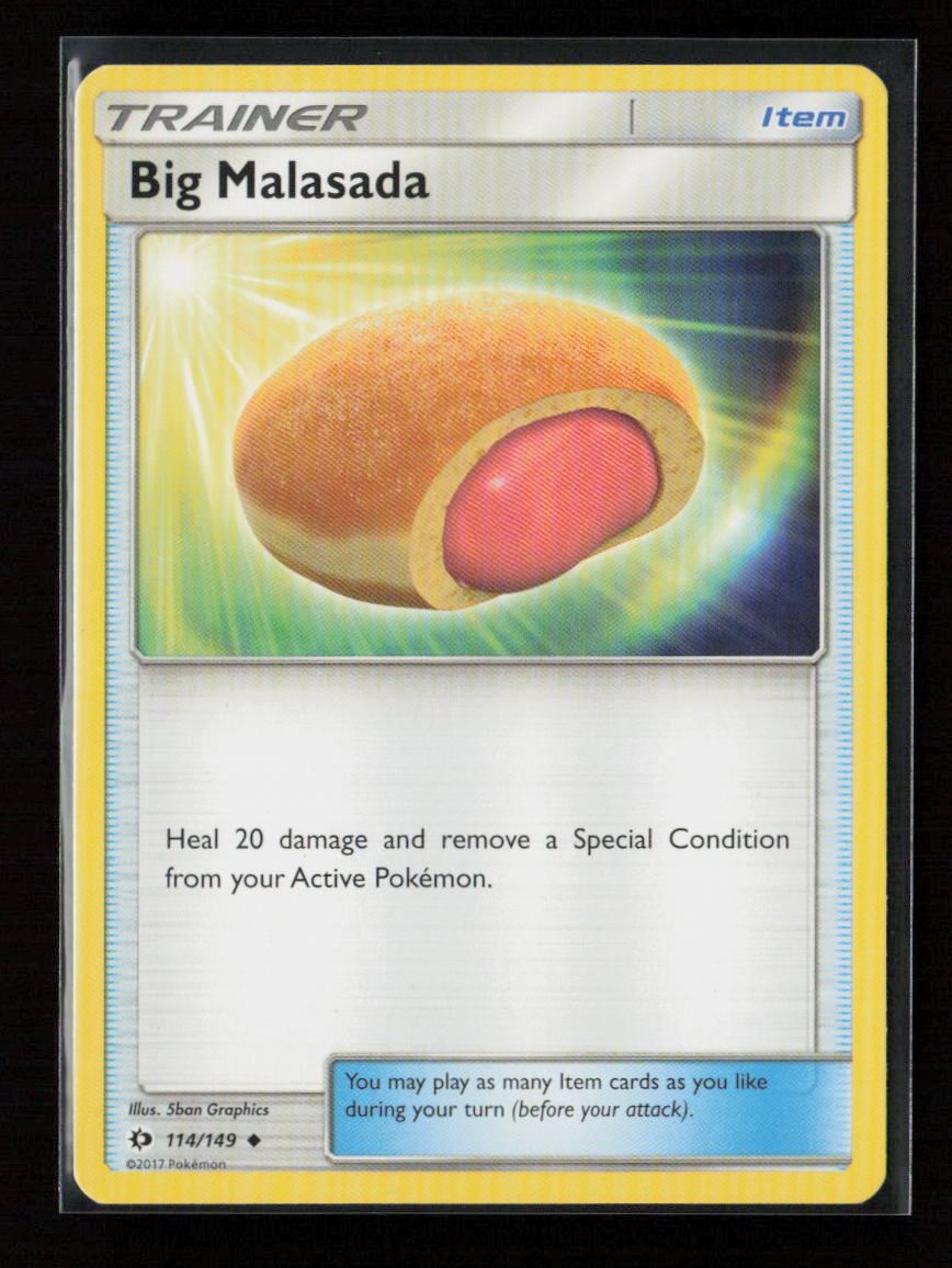 Big Malasada Uncommon SM Base Set 114/149 LP