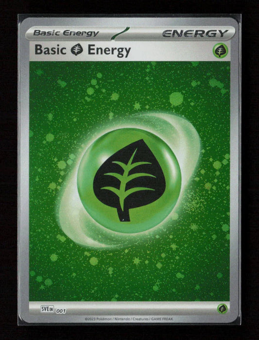 Basic Grass Energy - Common SVE: Scarlet & Violet Energies 001 NM - Kang's Collectibles