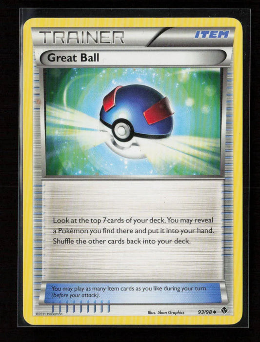 Great Ball Uncommon Emerging Powers 93/98 LP - Kang's Collectibles
