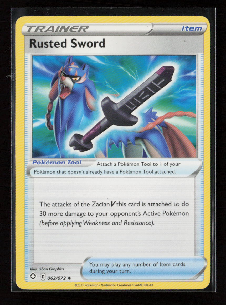 Rusted Sword Uncommon Shining Fates 062/072 LP