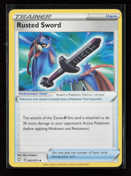 Rusted Sword Uncommon Shining Fates 062/072 LP