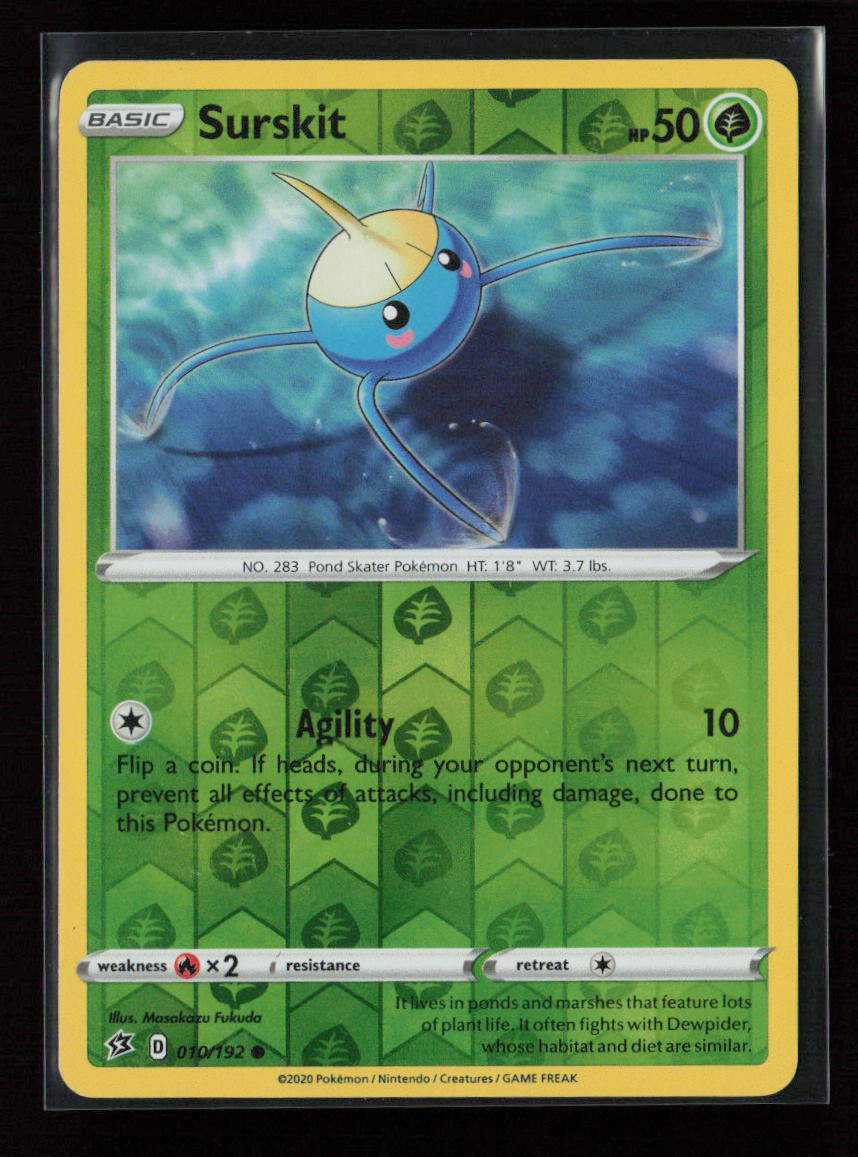 Surskit Common SWSH02: Rebel Clash 010/192 NM