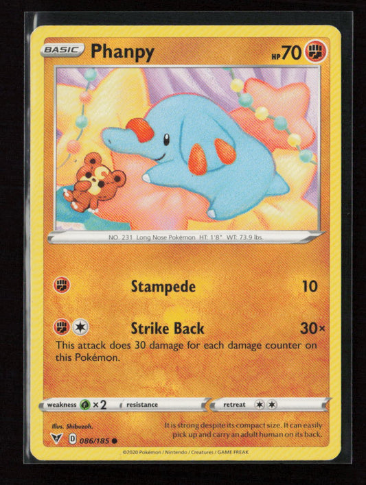 Phanpy Common SWSH04: Vivid Voltage 086/185 LP