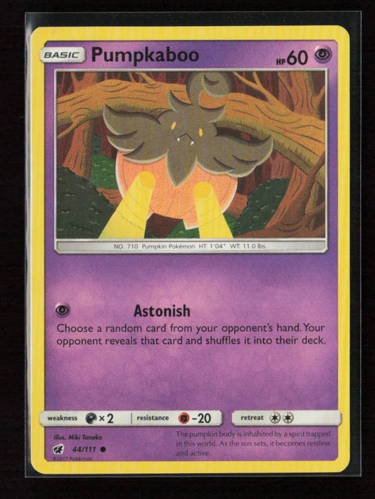 Pumpkaboo Common SM - Crimson Invasion 44/111 LP - Kang's Collectibles
