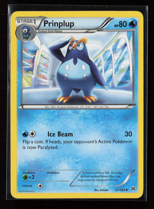Prinplup Uncommon XY - BREAKthrough 37/162 LP