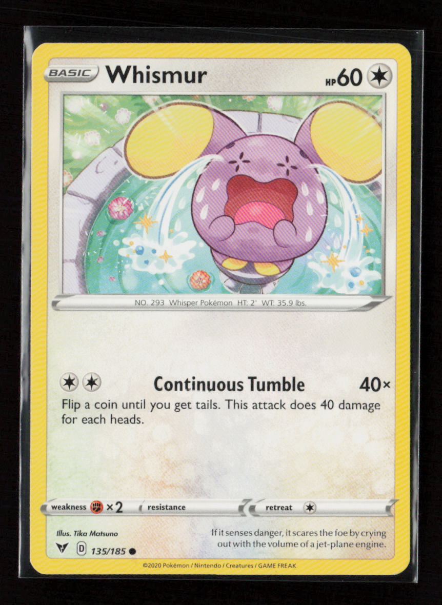 Whismur Common SWSH04: Vivid Voltage 135/185 LP