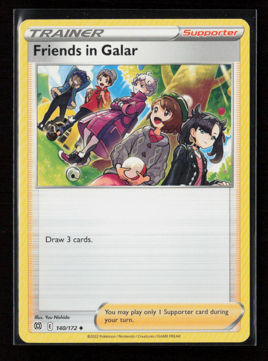 Friends in Galar Uncommon SWSH09: Brilliant Stars 140/172 LP