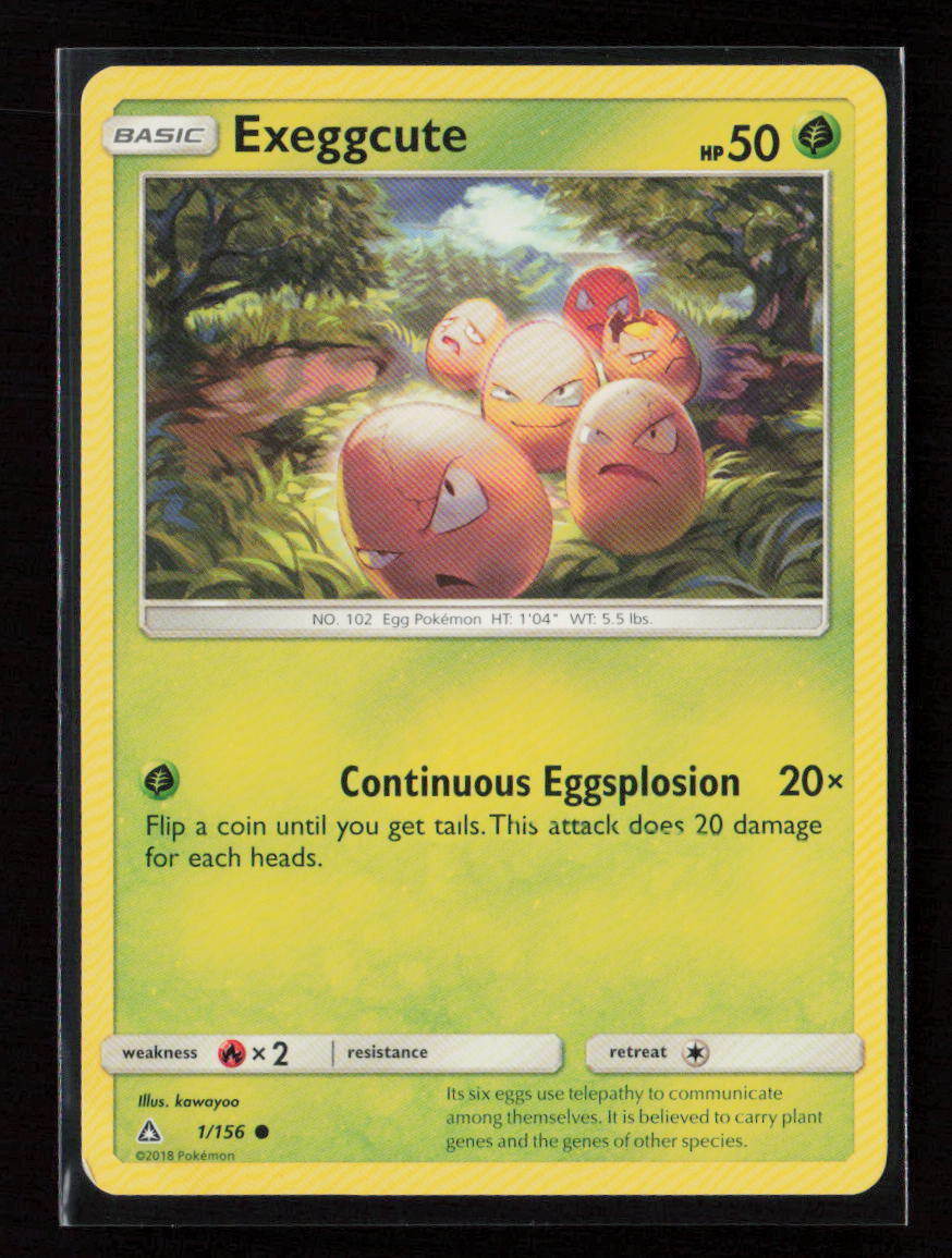 Exeggcute Common SM - Ultra Prism 1/156 LP